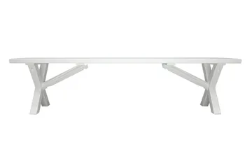 Scottsdale Sittebenk 180 cm - Hvit - Hagemøbler & utemiljø - Utesofa - Hagebenk & utebenk