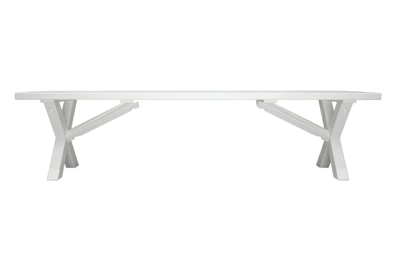 Scottsdale Sittebenk 180 cm - Hvit - Hagemøbler & utemiljø - Utesofa - Hagebenk & utebenk