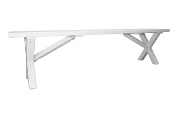 Scottsdale Sittebenk 180 cm - Hvit - Hagemøbler & utemiljø - Utesofa - Hagebenk & utebenk