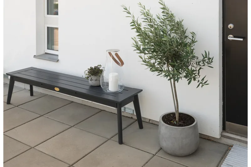 Stoltö Benk Svart - Hillerstorp - Hagemøbler & utemiljø - Utesofa - Hagebenk & utebenk