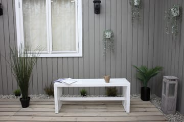 Ulrey Benk - Hvit - Hagemøbler & utemiljø - Utesofa - Hagebenk & utebenk