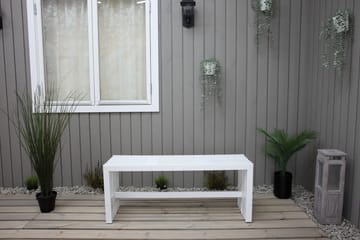 Ulrey Benk - Hvit - Hagemøbler & utemiljø - Utesofa - Hagebenk & utebenk