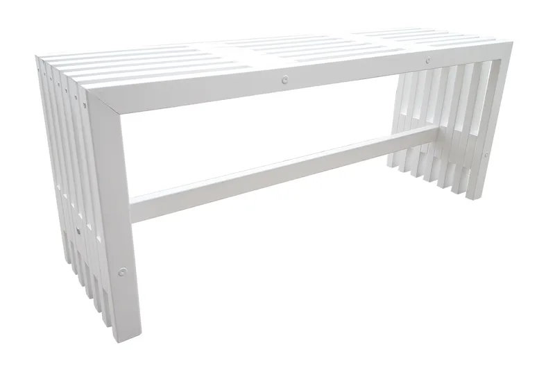 Ulrey Benk - Hvit - Hagemøbler & utemiljø - Utesofa - Hagebenk & utebenk
