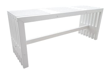 Ulrey Benk - Hvit - Hagemøbler & utemiljø - Utesofa - Hagebenk & utebenk