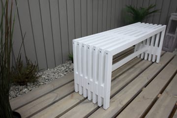 Ulrey Benk - Hvit - Hagemøbler & utemiljø - Utesofa - Hagebenk & utebenk