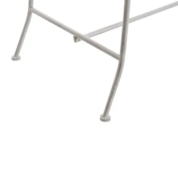 Hagebenk Pavia 146 cm Jern - Hvit - Hagemøbler & utemiljø - Utesofa - Hagebenk & utebenk