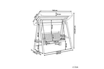Hagegynge Caviola - Hagemøbler & utemiljø - Utesofa - Hengesofa