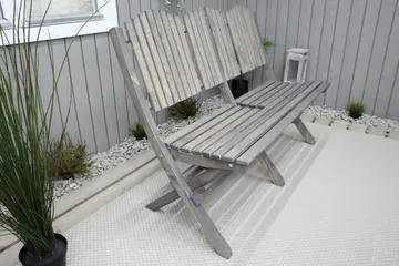 Delpino Sofa - Grå - Hagemøbler & utemiljø - Utesofa - Hagesofa & hagebenk