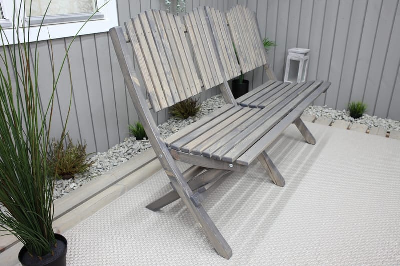 Delpino Sofa - Grå - Hagemøbler & utemiljø - Utesofa - Hagesofa & hagebenk