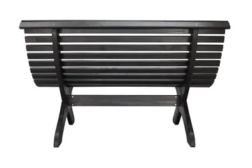 Norvald Benk - Kaffesvart - Hagemøbler & utemiljø - Utesofa - Hagesofa & hagebenk