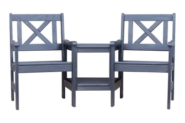 Olivo Hagelenestol - Svart - Hagemøbler & utemiljø - Utesofa - Hagesofa & hagebenk