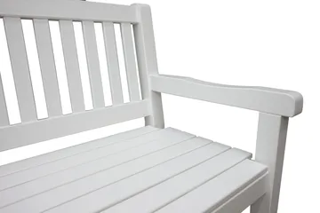 Rimforsa Hagesofa - Hvitglasert Furu - Hagemøbler & utemiljø - Utesofa - Hagesofa & hagebenk