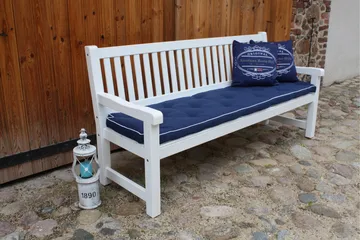 Rimforsa Hagesofa - Hvitglasert Furu - Hagemøbler & utemiljø - Utesofa - Hagesofa & hagebenk