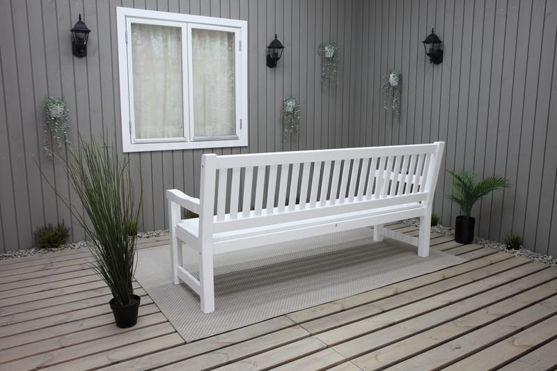 Rimforsa Hagesofa - Hvitglasert Furu - Hagemøbler & utemiljø - Utesofa - Hagesofa & hagebenk