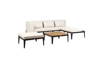 Hagesofagruppe med bord 3-seters Bracciano - Hagemøbler & utemiljø - Loungemøbler - Loungegrupper