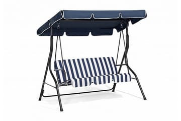 Chaplin Hengsofa 174 Cm - Blå|Svart|Hvit - Hagemøbler & utemiljø - Utesofa - Hammock