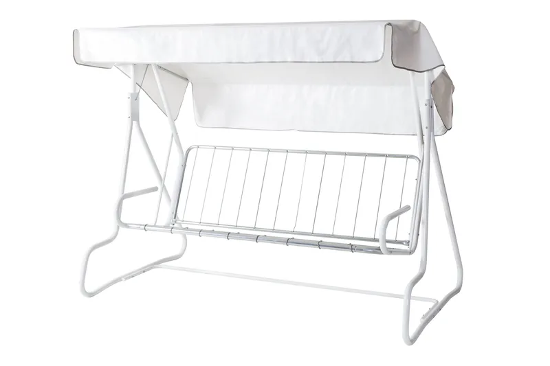 De Luxe 3-pers. hammock, 77B - Hvit/oransje - Hagemøbler & utemiljø - Utesofa - Hammock