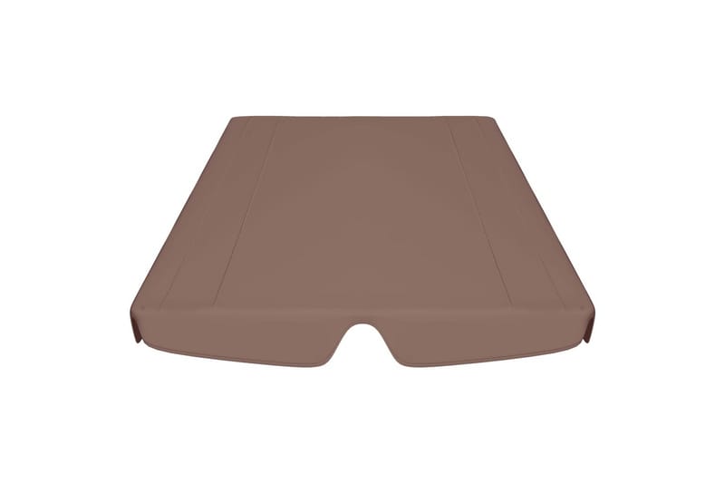 Erstatningsbaldakin til hagehuske brun 226x186 cm 270 g/m² - Brun - Hammock