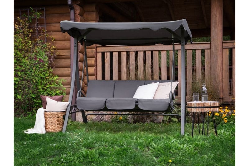 Hammock Garbo 185 cm - Grå - Hagemøbler & utemiljø - Utesofa - Hammock
