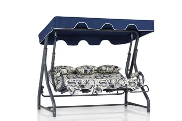 Icterina 3-Pers. Hængesofa med Tag - Hagemøbler & utemiljø - Utesofa - Hammock