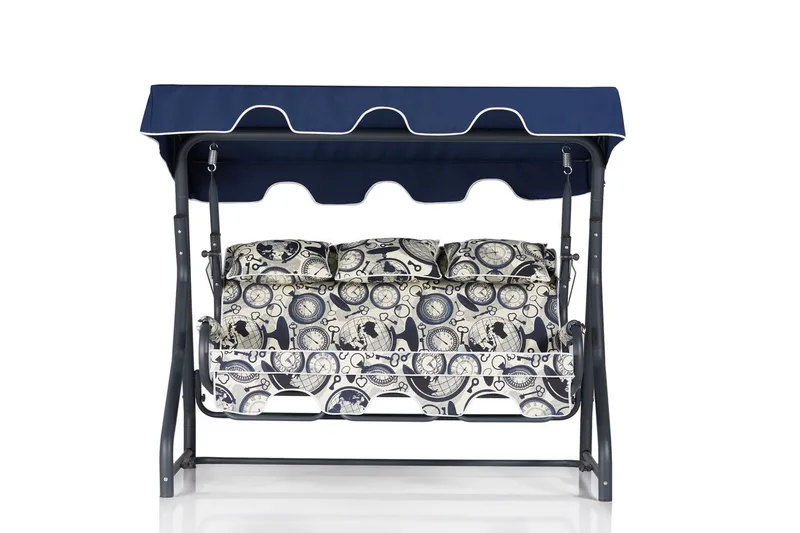 Icterina 3-Pers. Hængesofa med Tag - Hagemøbler & utemiljø - Utesofa - Hammock