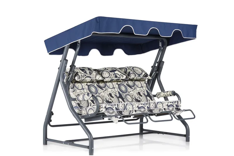 Icterina 3-Pers. Hængesofa med Tag - Hagemøbler & utemiljø - Utesofa - Hammock