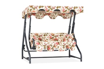 Laziuki 2-seters Hammock med Tak - Grå - Hagemøbler & utemiljø - Utesofa - Hammock