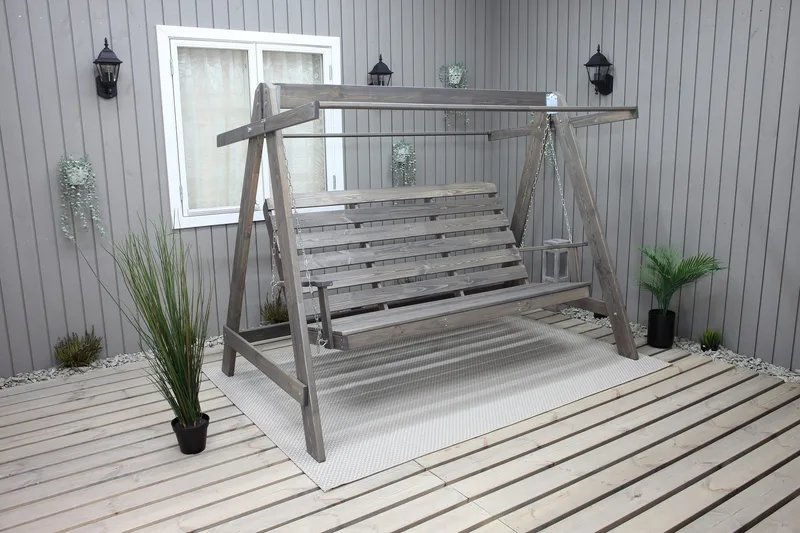 Pelle Hammock Grå - KWA - Hagemøbler & utemiljø - Utesofa - Hammock