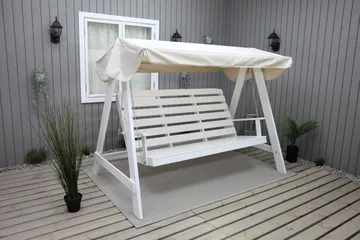 Pelle Hammock Hvit/Svart - KWA - Hagemøbler & utemiljø - Utesofa - Hammock