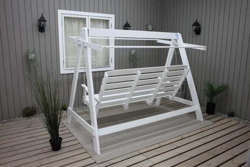 Pelle Hammock Hvit/Svart - KWA - Hagemøbler & utemiljø - Utesofa - Hammock