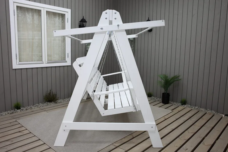 Pelle Hammock Hvit/Svart - KWA - Hagemøbler & utemiljø - Utesofa - Hammock