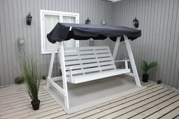 Pelle Hammock Hvit/Svart - KWA - Hagemøbler & utemiljø - Utesofa - Hammock