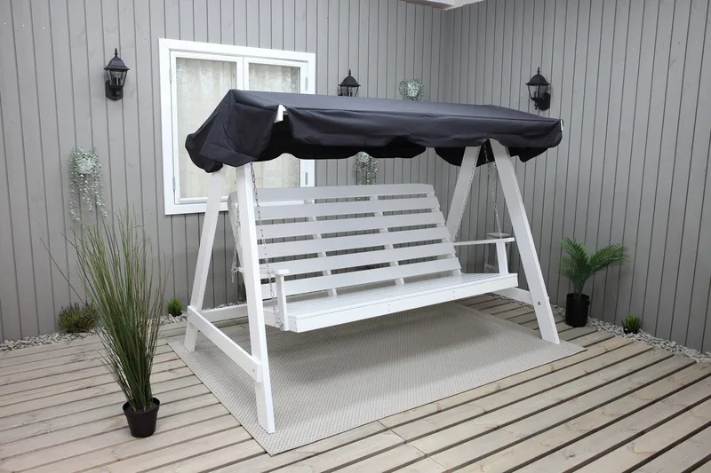 Pelle Hammock Hvit/Svart - KWA - Hagemøbler & utemiljø - Utesofa - Hammock