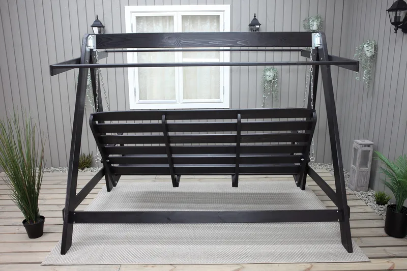 Pelle Hammock uten Tak - Mørkebrun - Hagemøbler & utemiljø - Utesofa - Hammock