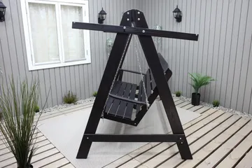 Pelle Hammock uten Tak - Mørkebrun - Hagemøbler & utemiljø - Utesofa - Hammock