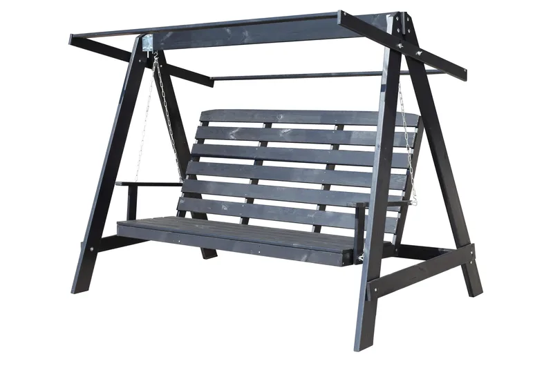 Pelle Hammock uten Tak - Mørkebrun - Hagemøbler & utemiljø - Utesofa - Hammock