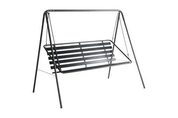 Retro 3-seter Hammock grå ramme - Varax - Hagemøbler & utemiljø - Utesofa - Hammock
