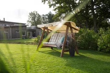 Hammocktak Hillerstorp Dalom Slöinge - Beige - Hagemøbler & utemiljø - Utesofa - Hammock