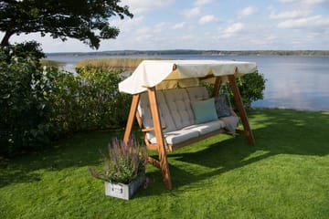 Hammocktak Hillerstorp Dalom Slöinge - Beige - Hagemøbler & utemiljø - Utesofa - Hammock