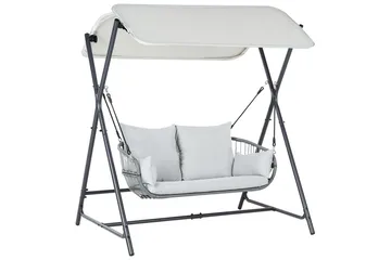 Hengekøye Fiastra - Lys grå - Hagemøbler & utemiljø - Utesofa - Hammock