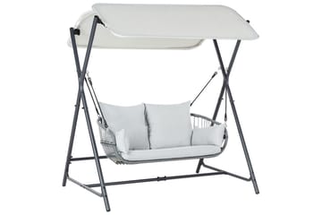 Hengekøye Fiastra - Lys grå - Hagemøbler & utemiljø - Utesofa - Hammock