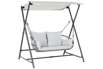 Hengekøye Fiastra - Lys grå - Hagemøbler & utemiljø - Utesofa - Hammock