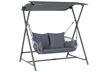 Hengekøye Fiastra - Mørk grå - Hagemøbler & utemiljø - Utesofa - Hammock