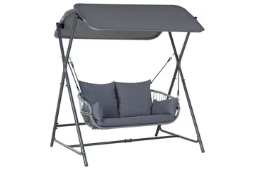 Hengekøye Fiastra - Mørk grå - Hagemøbler & utemiljø - Utesofa - Hammock