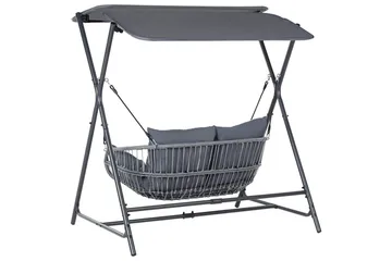 Hengekøye Fiastra - Mørk grå - Hagemøbler & utemiljø - Utesofa - Hammock