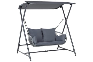 Hengekøye Fiastra - Mørk grå - Hagemøbler & utemiljø - Utesofa - Hammock