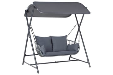 Hengekøye Fiastra - Mørk grå - Hagemøbler & utemiljø - Utesofa - Hammock