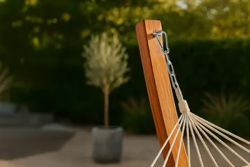 Hedvig Hengekøye med Stativ - Beige - Hagemøbler & utemiljø - Utesofa - Hengekøye