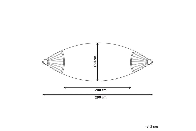 Hengekøye Rocca - Lys grå - Hagemøbler & utemiljø - Utesofa - Hengekøye