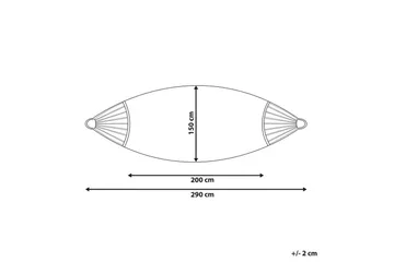 Hengekøye Rocca - Lys grå - Hagemøbler & utemiljø - Utesofa - Hengekøye